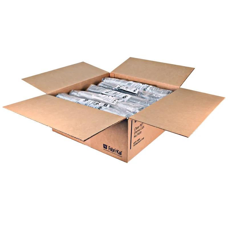 Lid Dome PET Clear For Cup With 1IN Hole 1000/Case