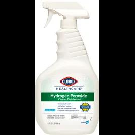 Clorox Healthcare® Hydrogen Peroxide Unscented One-Step Disinfectant 32 FLOZ Multi Surface RTU 9/Case