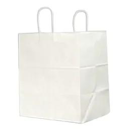 Victoria Bay Shopper Bag 14X10X15.25 IN Paper White With Handle 200/Case