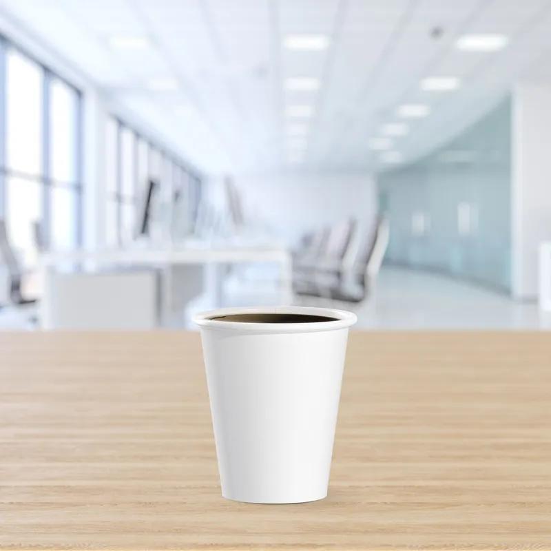 Solo® Hot Cup 6 OZ SSP White 50 Count/Pack 20 Packs/Case 1000 Count/Case