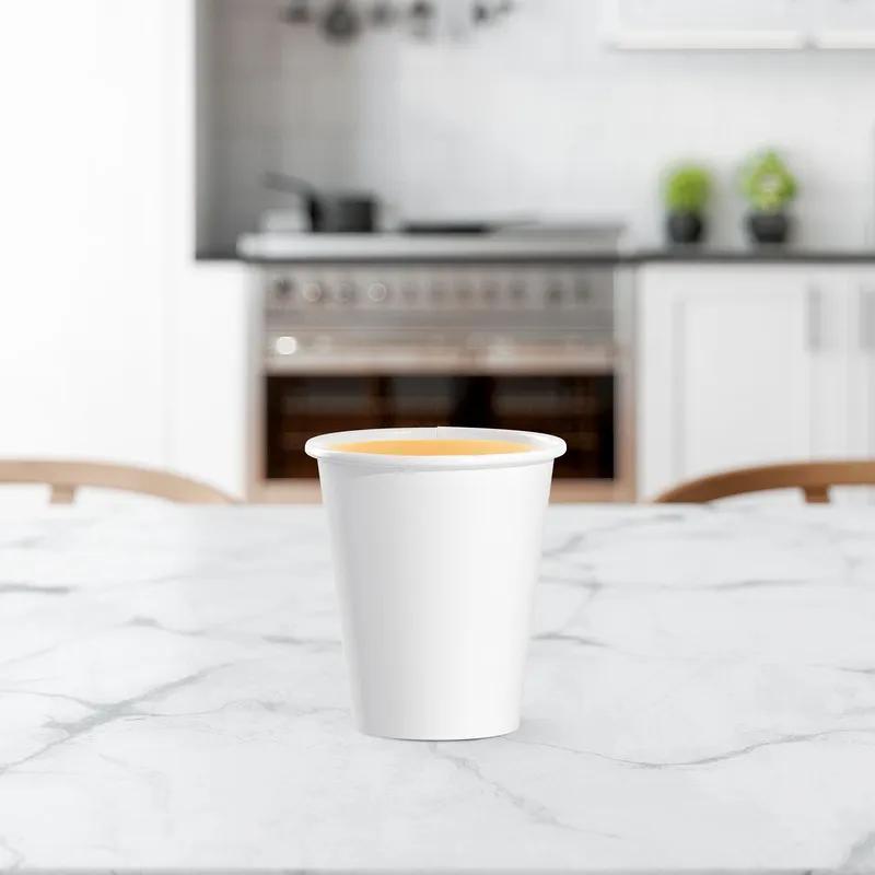 Solo® Hot Cup 6 OZ SSP White 50 Count/Pack 20 Packs/Case 1000 Count/Case