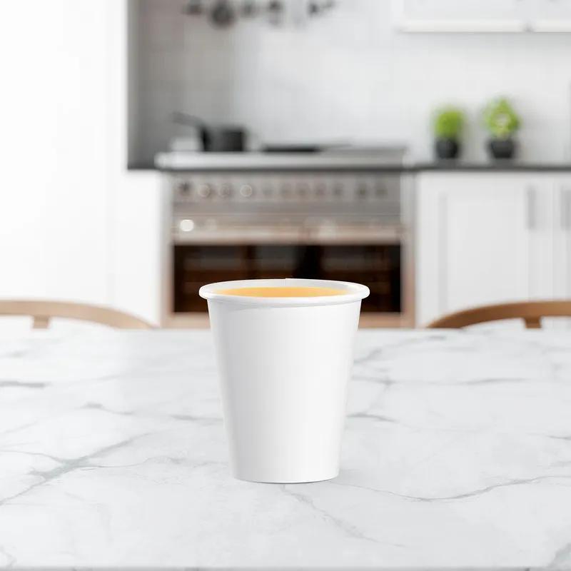 Solo® Hot Cup 6 OZ SSP White 50 Count/Pack 20 Packs/Case 1000 Count/Case