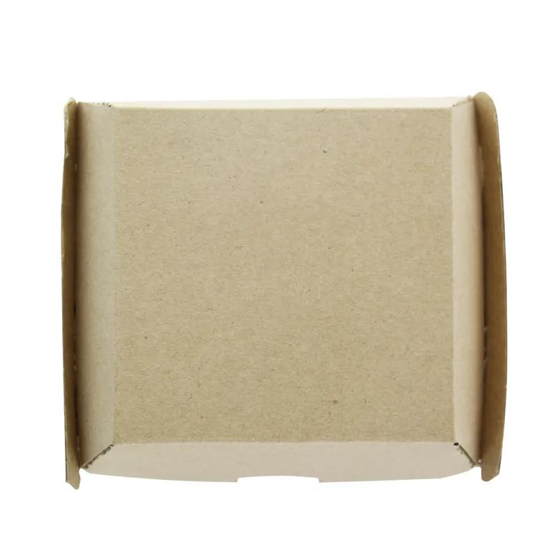 Take-Out Box Hinged With Dome Lid 5.7X5.3X3.2 IN Corrugated Paperboard Kraft 50 Count/Pack 10 Packs/Case 500 Count/Case