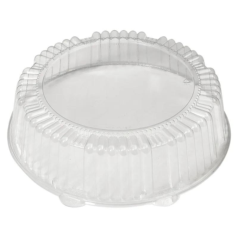 WNA CaterLine® Lid Dome 12X2.75 IN 1 Compartment PET Clear Round For Serving Tray Unhinged 25/Case