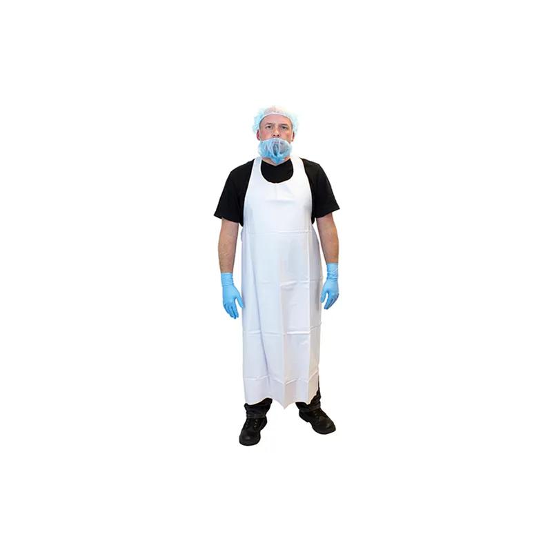 Apron 35X45 IN White 8MIL Vinyl 12/Pack