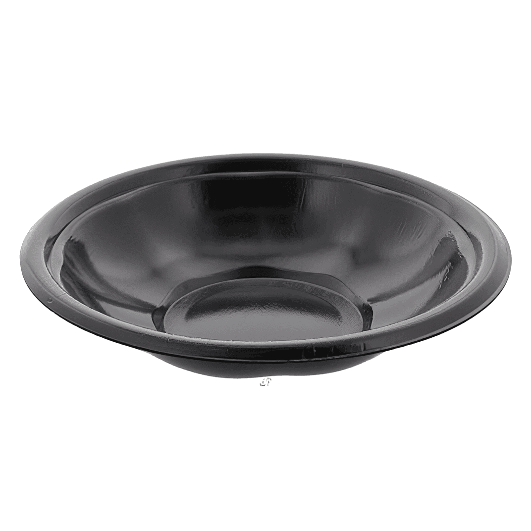 Bowl 24 OZ Polystyrene Foam Black Laminated 400/Case