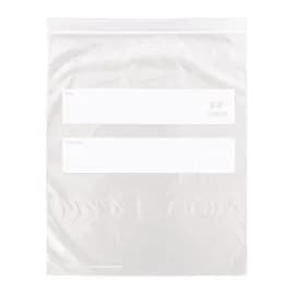 Bag 13X15.63 IN 2 GAL Plastic Clear With Double Zip Seal Closure 100 Count/Pack 1 Packs/Case 100 Count/Case
