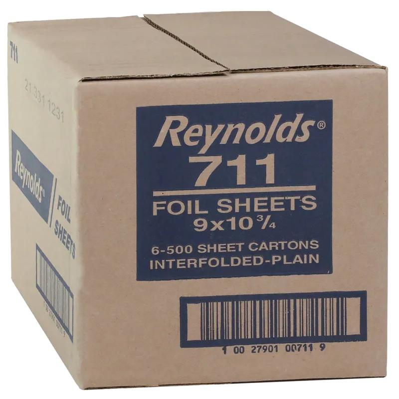 Foil Sheets 9X10.75 IN Aluminum Silver Pop-Up 3000/Case