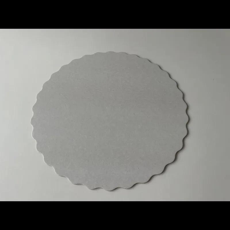 Cake Circle 10 IN White Scalloped 200/Case