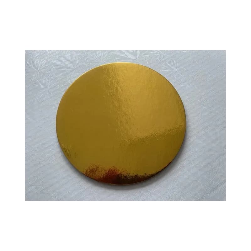 Cake Circle 5 IN Paperboard Gold 500/Case