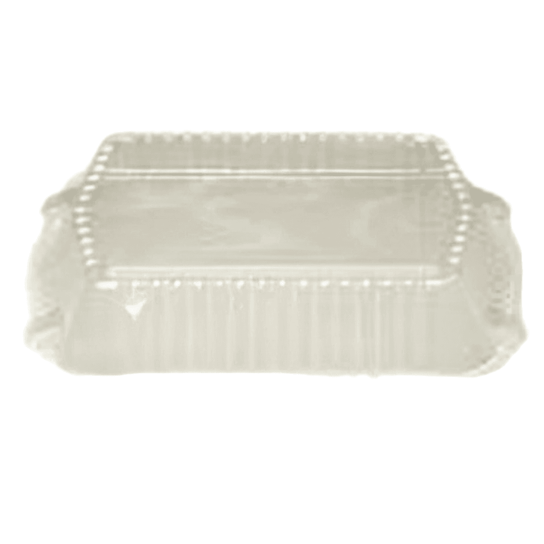 Lid Dome 9.38X7.38X1.63 IN PET Clear Rectangle For Container 250/Case