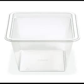 Fresh 'n Clear® GoCube® Deli Container Base 32 OZ PET Clear 300/Case