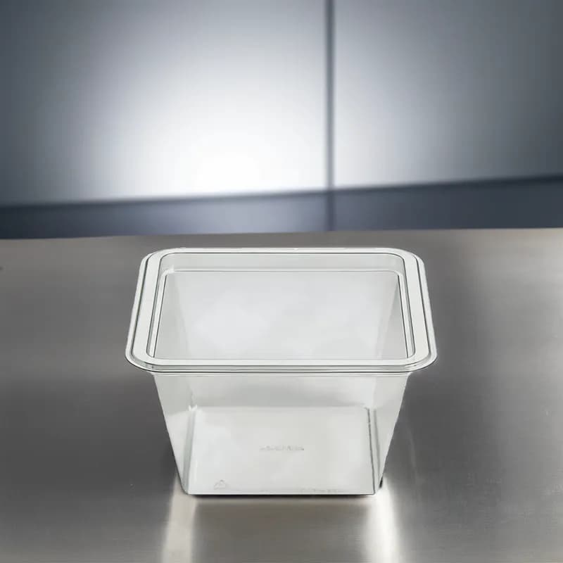 EcoStar Deli Container Base 32 OZ PET Clear 300/Case