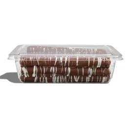 Fresh 'n Clear® Deli Container Base 48 OZ PET Clear Rectangle 360/Case