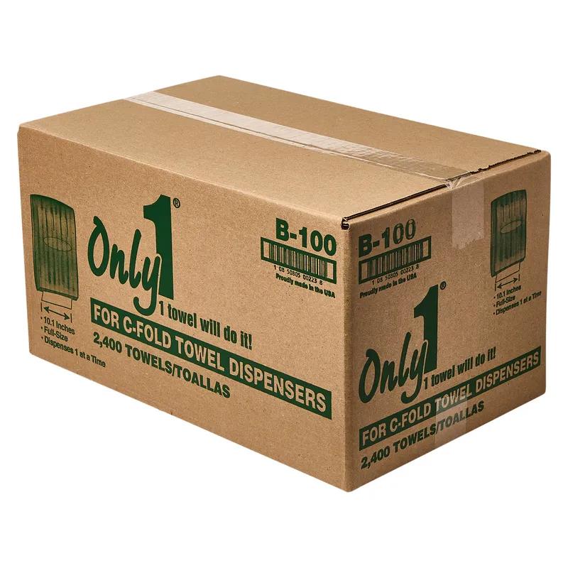 Folded Paper Towel White Multifold Bleached 2400 Sheets/Case