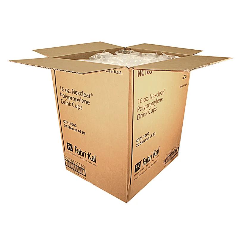 Nexclear® Cold Cup Squat 16-18 OZ PP Clear 1000/Case