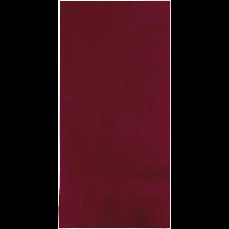 Dinner Napkins Burgundy Paper 2PLY 1/8 Fold 600/Case