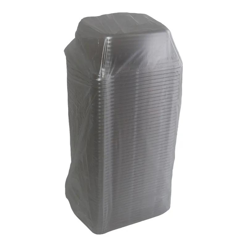 Lid Dome 5.8X5.8X2.1 IN PET Clear Square For Sandwich Wedge 300/Case