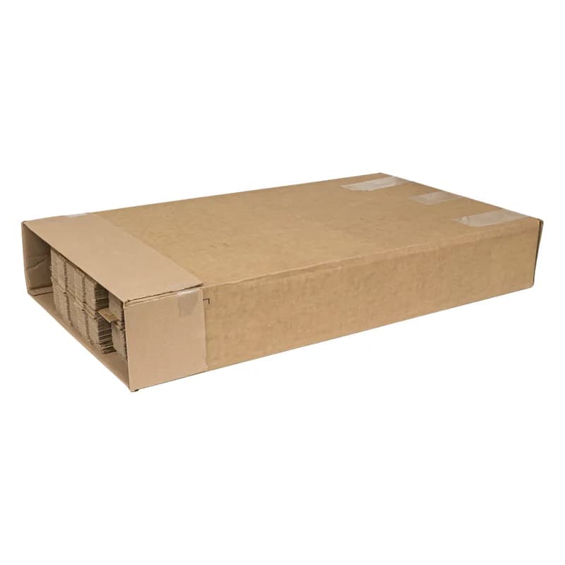 Cake Box 9X9X5.5 IN Corrugated Paperboard White Kraft 50/Case