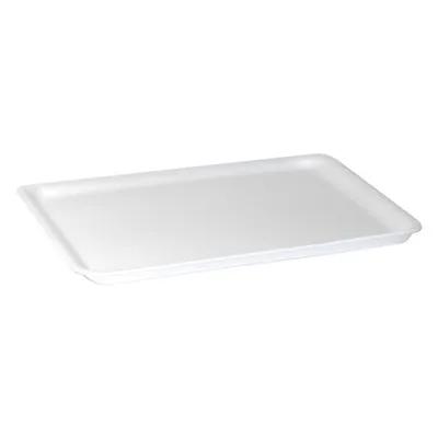 1216 Meat Tray 12.5X15.75X1 IN Polystyrene Foam White 100/Case