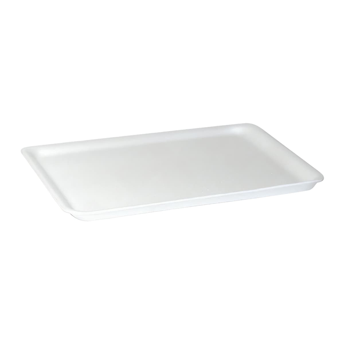 1216 Meat Tray 12.5X15.75X1 IN Polystyrene Foam White 100/Case