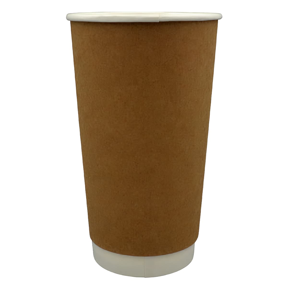 Victoria Bay Hot Cup 20 OZ Double Wall Poly-Coated Paper Kraft 600/Case