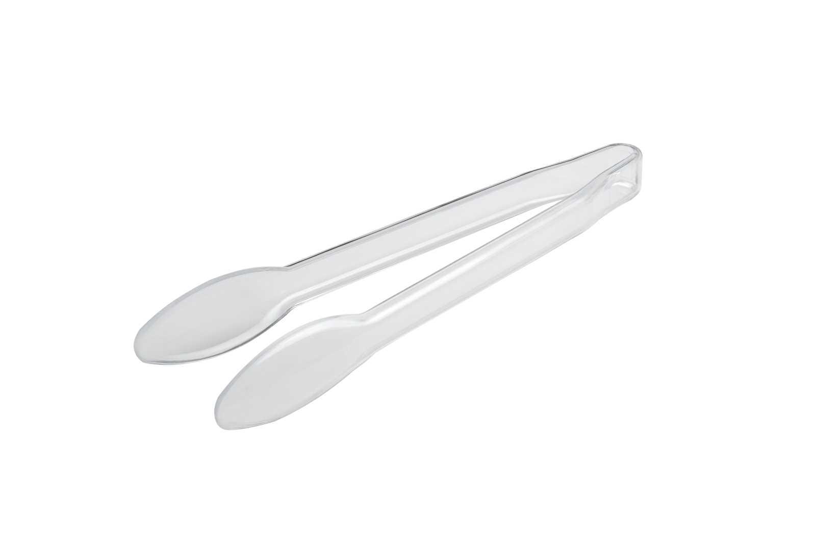 Tongs 12 IN PS Clear Individually Wrapped 48/Case