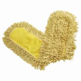 Trapper® Dust Mop 36X5 IN Yellow Cotton Synthetic Blend Loop End Launderable 1/Each