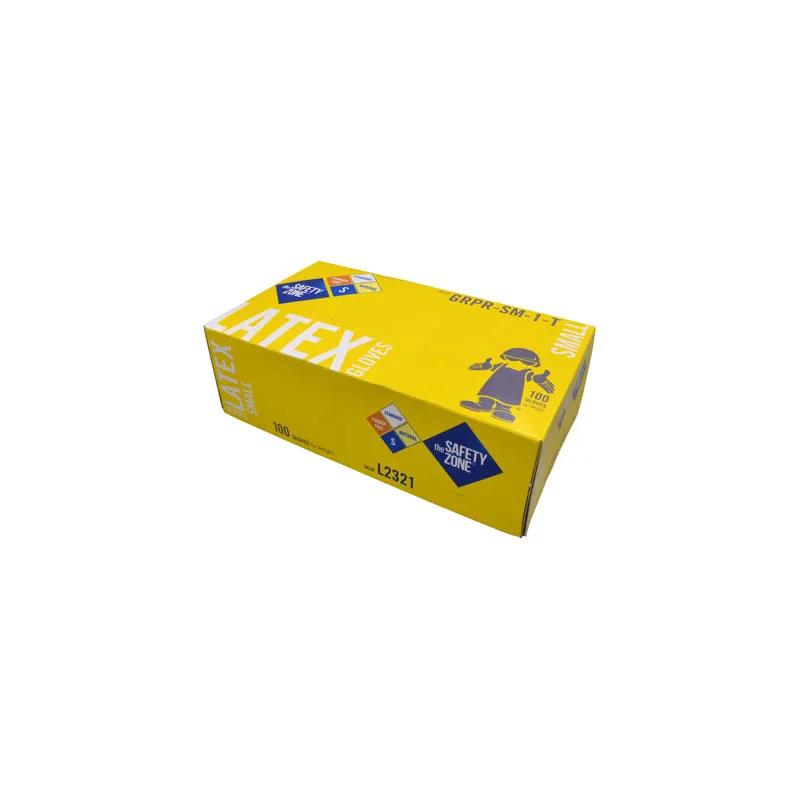 Gloves Small (SM) Natural Latex Powder-Free 1000/Case