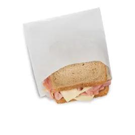 Bagcraft® Sandwich Bag 6X1X7 IN Wet Wax Paper Translucent 6000/Case