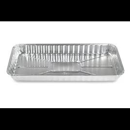 Danish Dessert Container Base 6X4 IN Aluminum Silver Rectangle Shallow 500/Case
