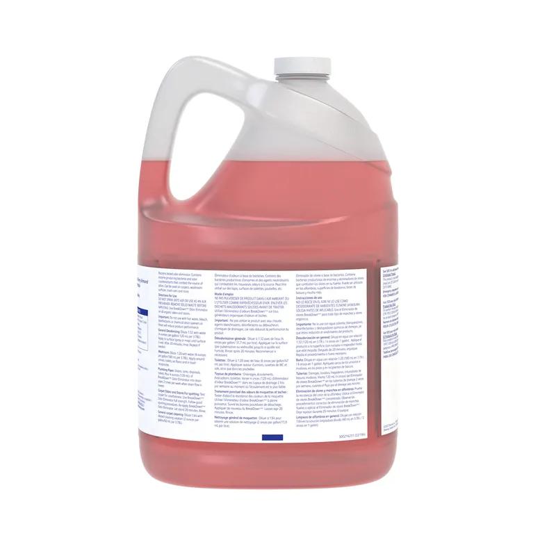 BreakDown Odor Eliminator Cherry Almond Red Liquid Concentrate 1 GAL 4/Case