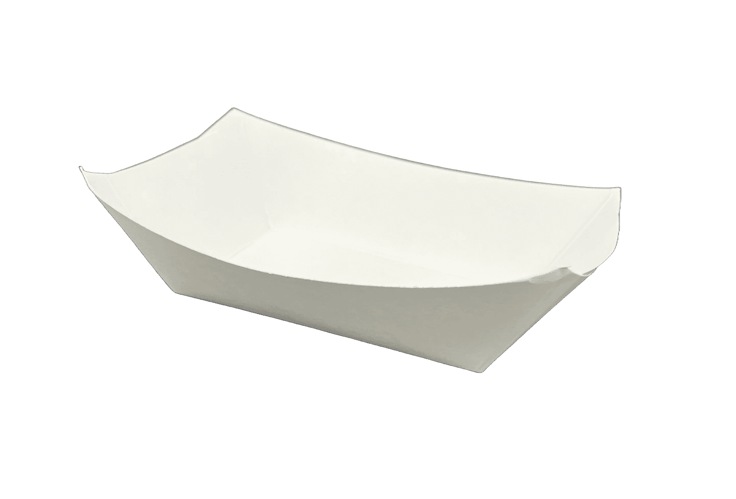 Food Tray 3 LB Paper White 500/Case