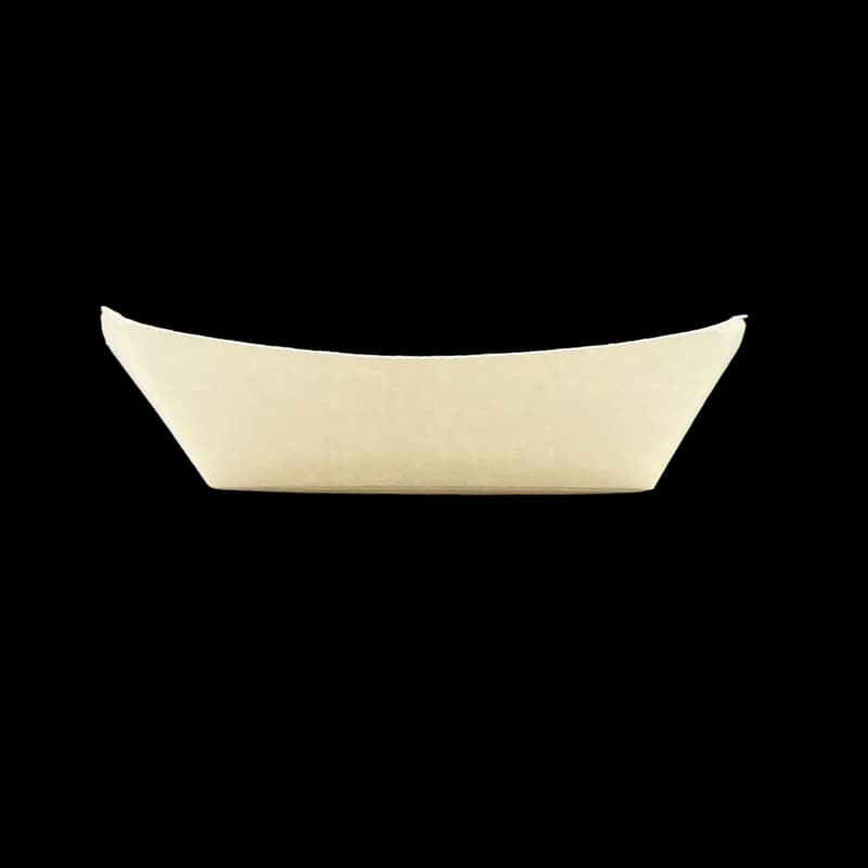 Food Tray 3 LB Paper White 500/Case