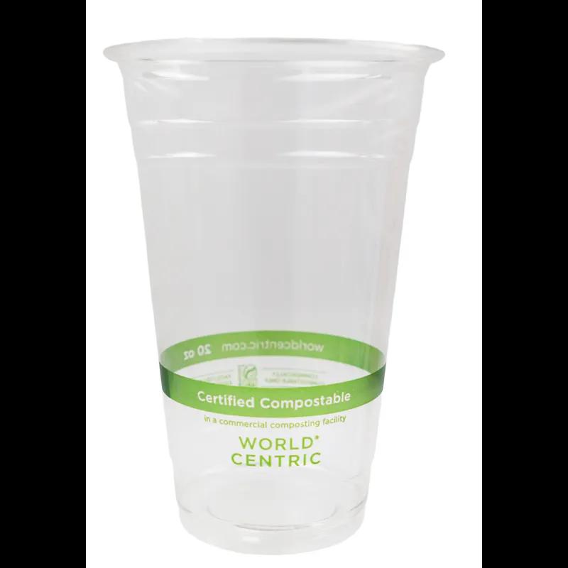 Cold Cup 20 OZ PLA Clear 1000/Case