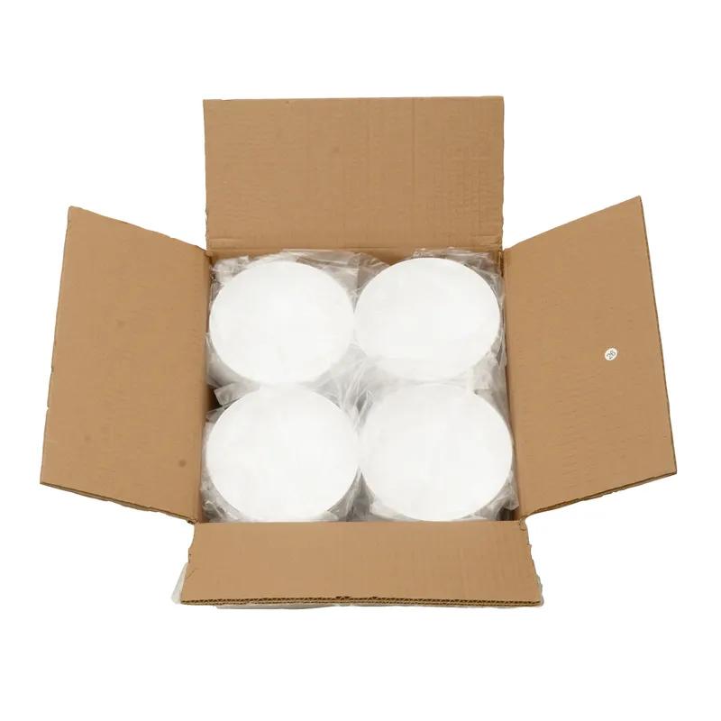 Dip Deli Container Plastic White Round 24/Case