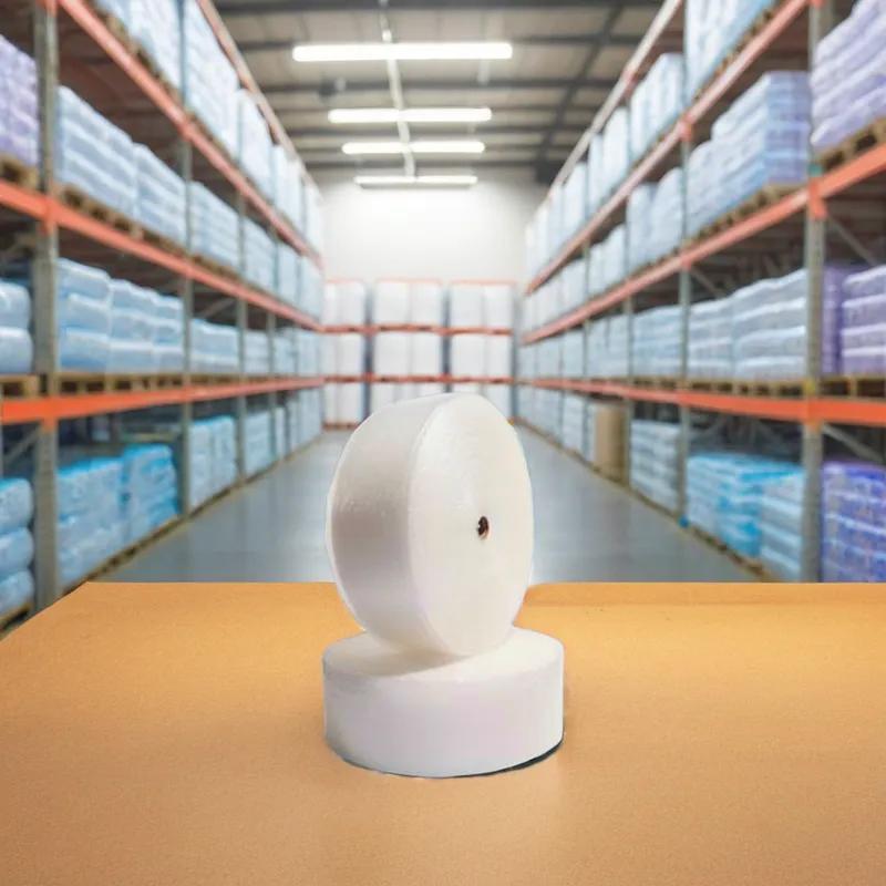 Bubble Cushioning 12IN X250FT Clear Plastic 1/2 IN Bubble Perforated 1/Bundle