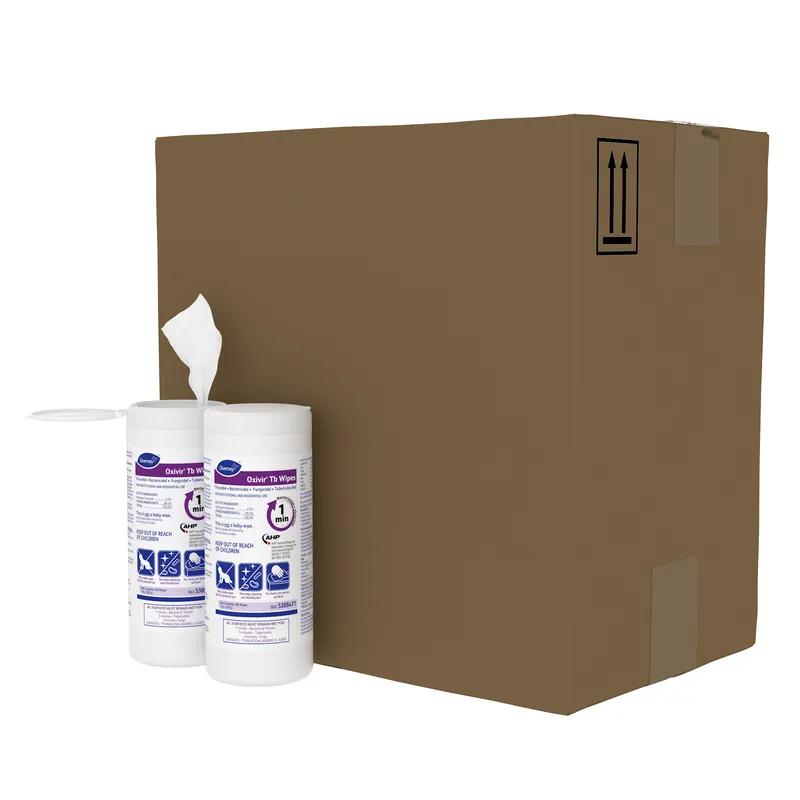 Oxivir® Tb One-Step Disinfectant Multi Surface Wipe Accelerated Hydrogen Peroxide (AHP®) 60 Count/Pack 12 Packs/Case