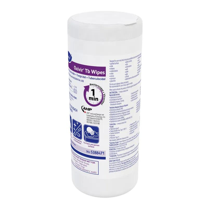 Oxivir® Tb One-Step Disinfectant Multi Surface Wipe Accelerated Hydrogen Peroxide (AHP®) 60 Count/Pack 12 Packs/Case