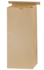 Bagcraft® Coffee Bag 1 LB Paper Kraft With Tin Ties Closure 1000/Case