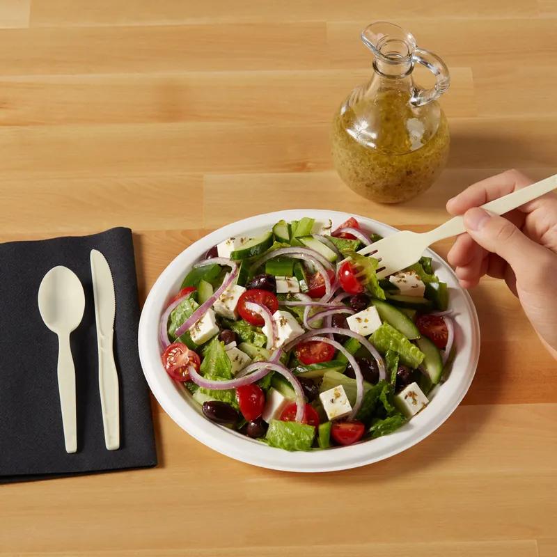 Dixie® Ultra SmartStock® Series-O Bio-Blend Fork Plastic Beige Medium Weight Refill 960/Case