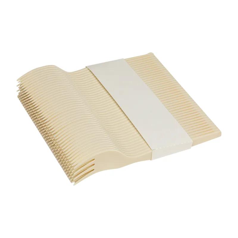 Dixie® Ultra SmartStock® Series-O Bio-Blend Fork Plastic Beige Medium Weight Refill 960/Case