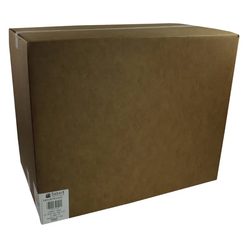 Bowl 18 OZ PET Clear Square Tamper-Evident 1000/Case