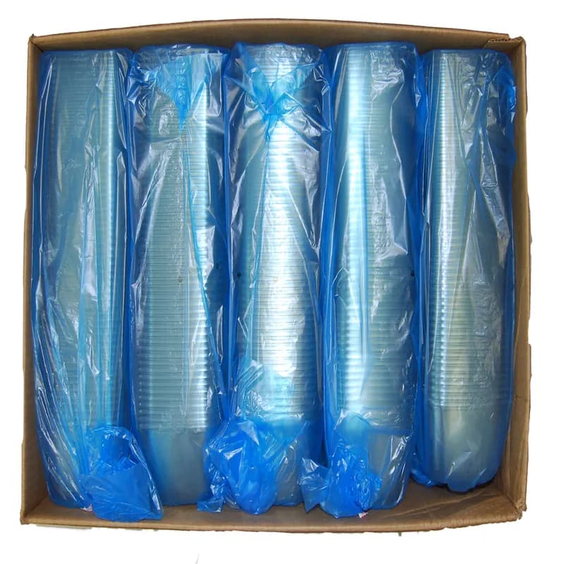 Bowl 18 OZ PET Clear Square Tamper-Evident 1000/Case