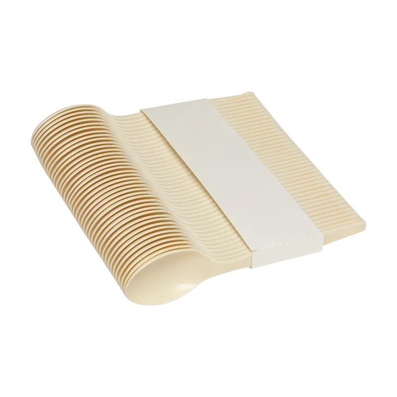 Dixie® Ultra SmartStock® Series-O Bio-Blend Spoon Plastic Beige Medium Weight Refill Combo 960/Case