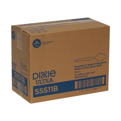 Dixie® Ultra SmartStock® Spoon Plastic Beige Medium Weight 960/Case