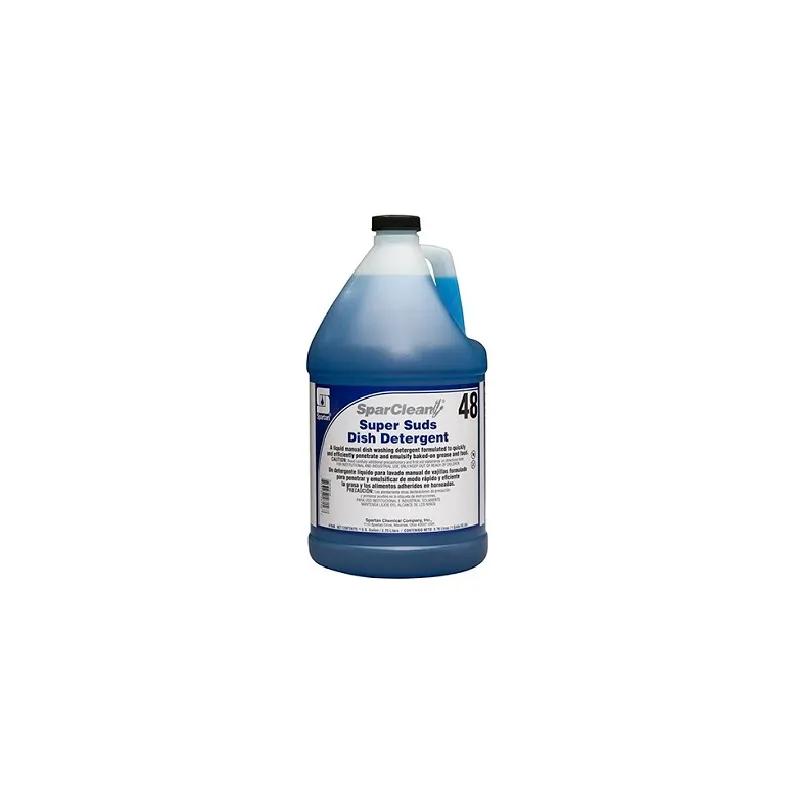 SparClean® Super Suds 48 Clean Scent Manual Dish Detergent 1 GAL Liquid 4/Case