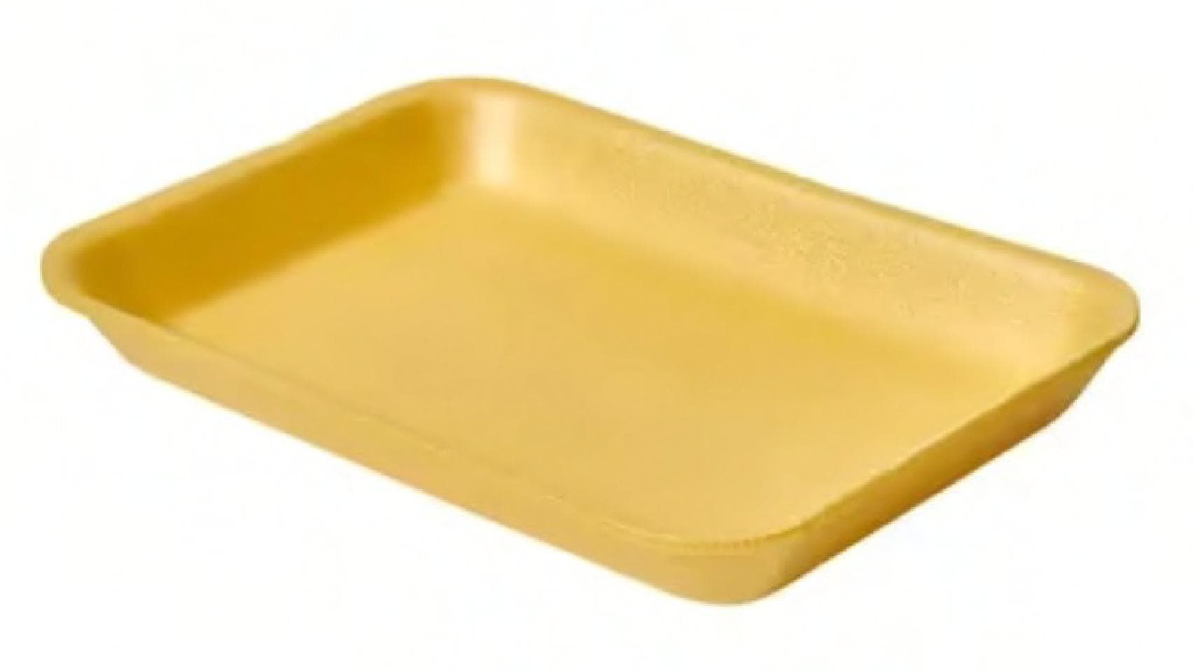 Dyne-A-Pak 2 Tray Foam Deep Yellow 500/Case