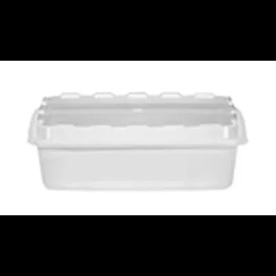 Take-Out Container Base & Lid Combo With Dome Lid 38 OZ Plastic Clear 150/Case