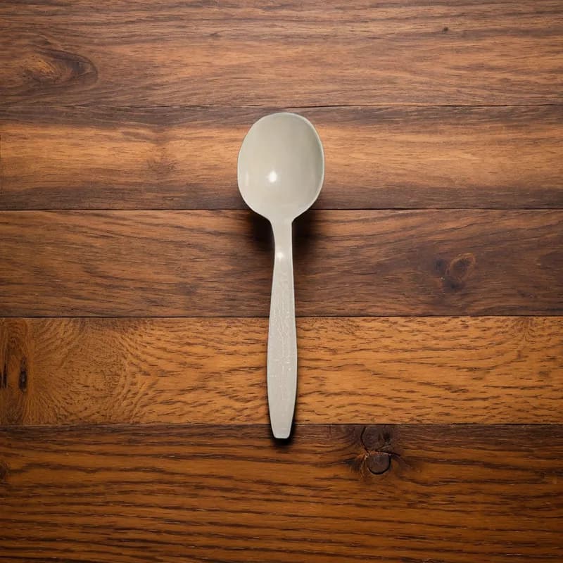 Victoria Bay Soup Spoon PP Beige Individually Wrapped 1000/Case